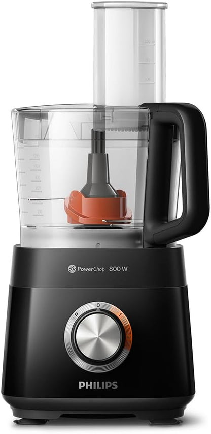 Compact Food Processor & Blender – 800W, 2.1L (HR7510/00)
