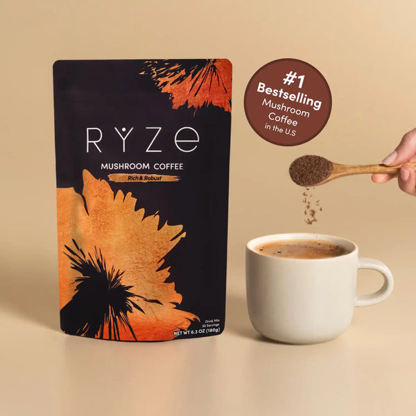 Mushroom Coffee Dark Roast (30 Servings) v10190