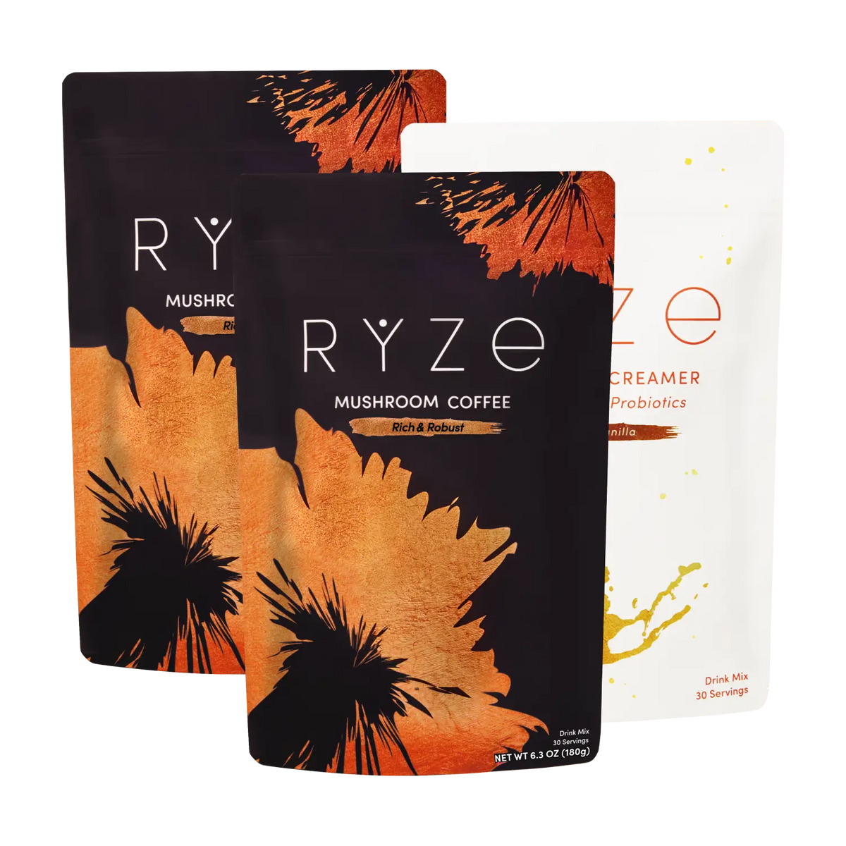 RYZE Ritual Set Dark Roast + Creamer v10037