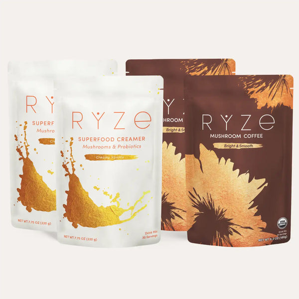 RYZE Lovers Gift Set (2 Coffees + 2 Creamers) v10052