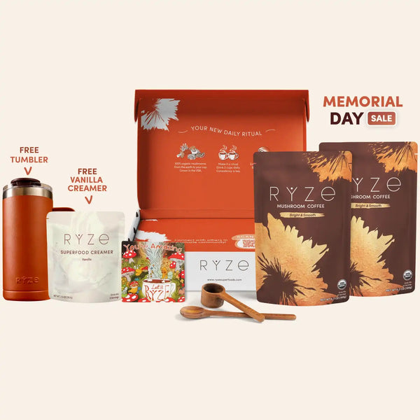 Mushroom Coffee Starter Kit (60 servings) v10178