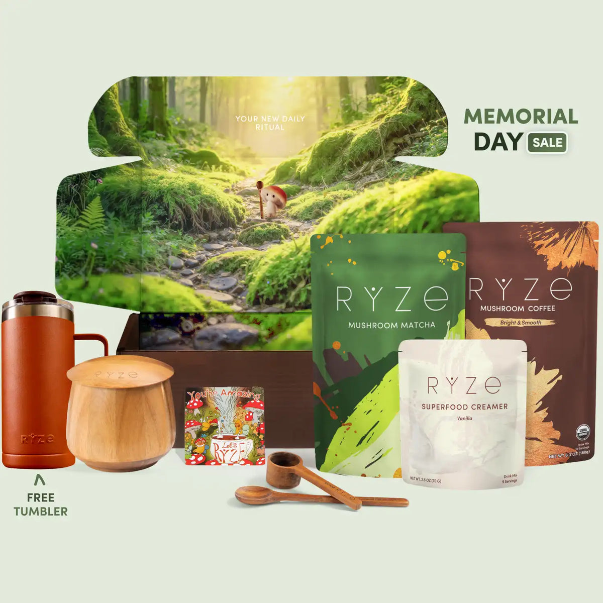 RYZE Ritual Set (Matcha + Coffee) v10035