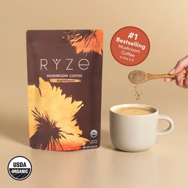 Mushroom Coffee Bright Blend 30 Servings v10127